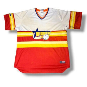 Disney Mickey Mouse XXL Baseball Jersey Red/Yellow/White